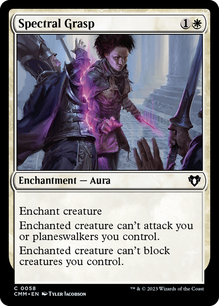 Spectral Grasp [Commander Masters] Magic: The Gathering