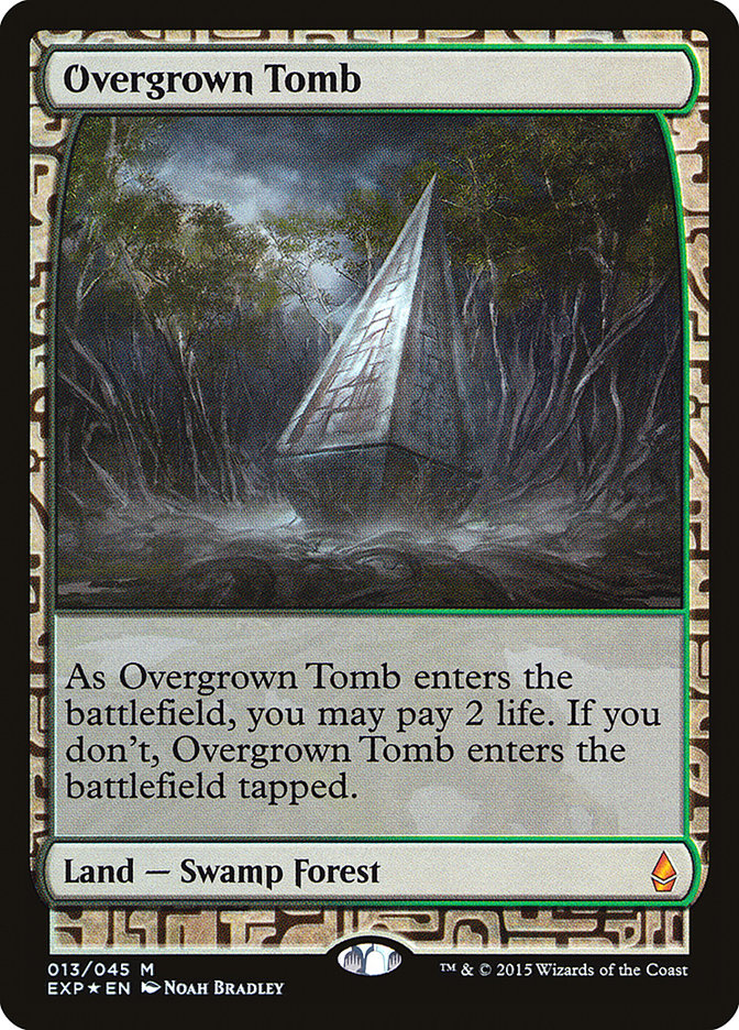 Overgrown Tomb [Zendikar Expeditions] Magic: The Gathering