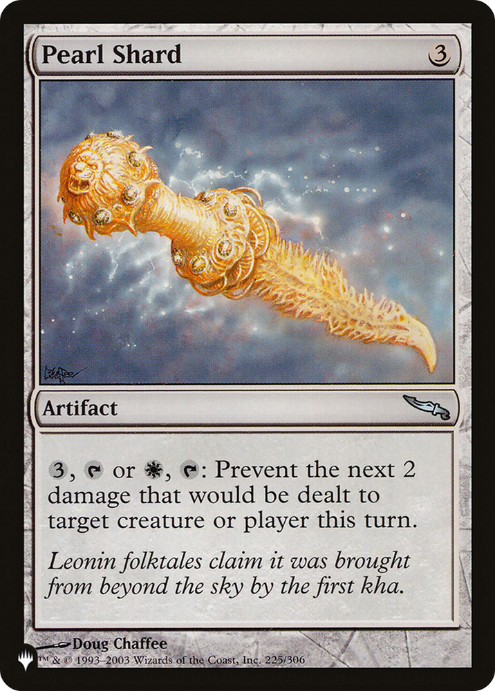 Pearl Shard [The List] Magic: The Gathering