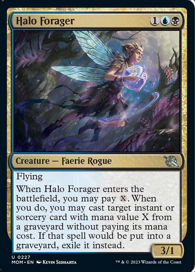 Halo Forager [March of the Machine] Magic: The Gathering