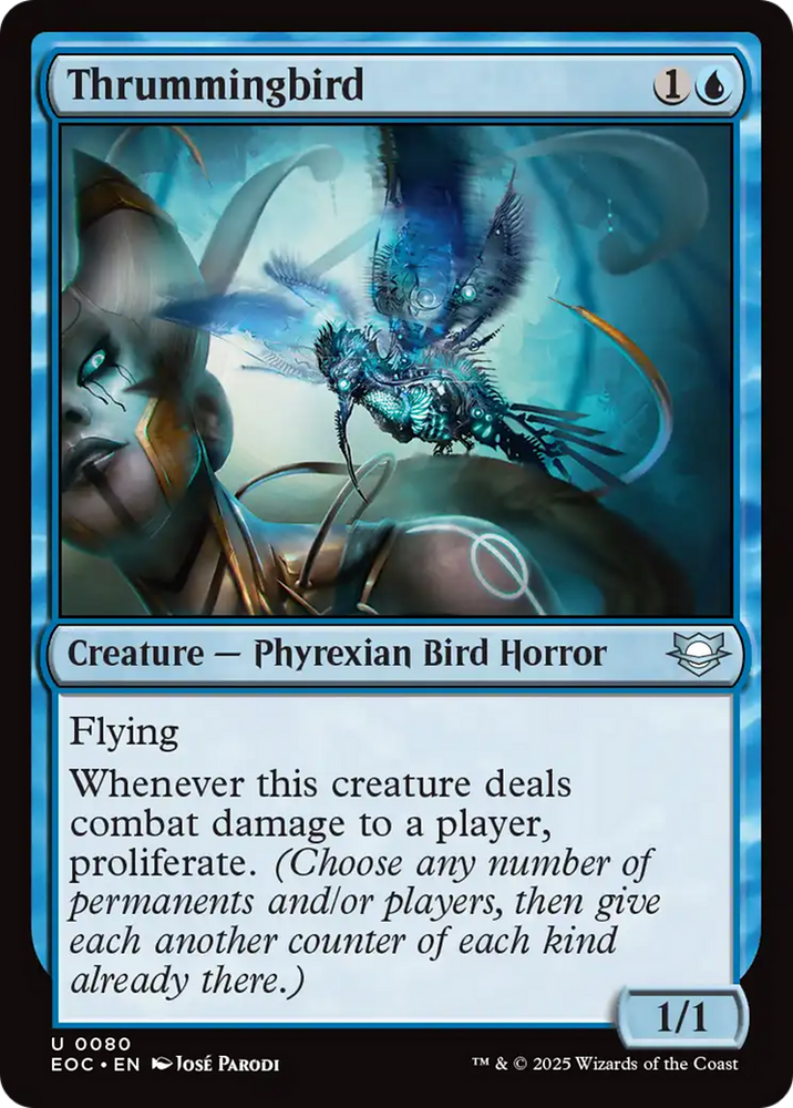 Thrummingbird [Edge of Eternities Commander] Magic: The Gathering