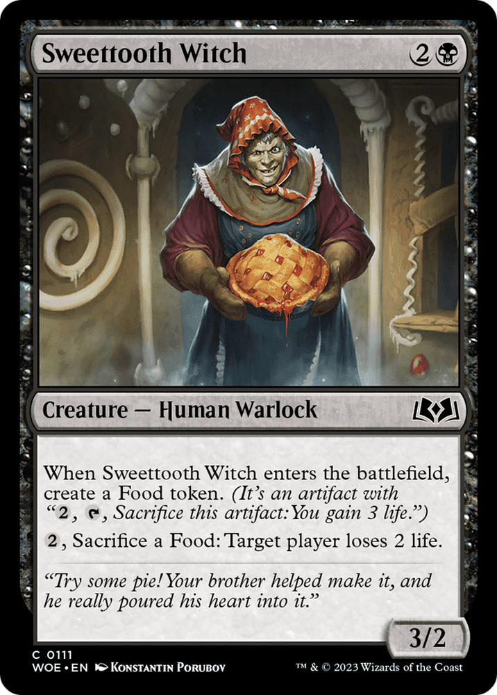Sweettooth Witch [Wilds of Eldraine] Magic: The Gathering