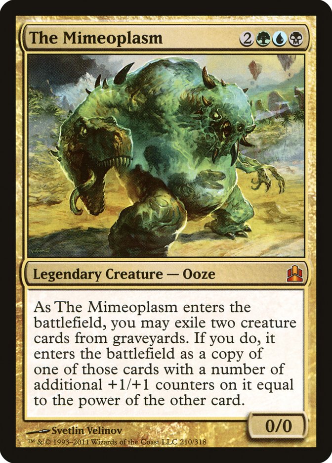 The Mimeoplasm [Commander 2011] Magic: The Gathering