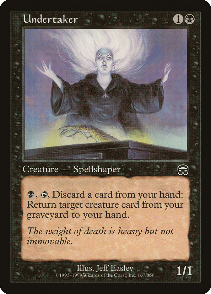 Undertaker [Mercadian Masques] Magic: The Gathering