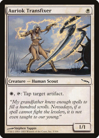 Auriok Transfixer [Mirrodin] Magic: The Gathering