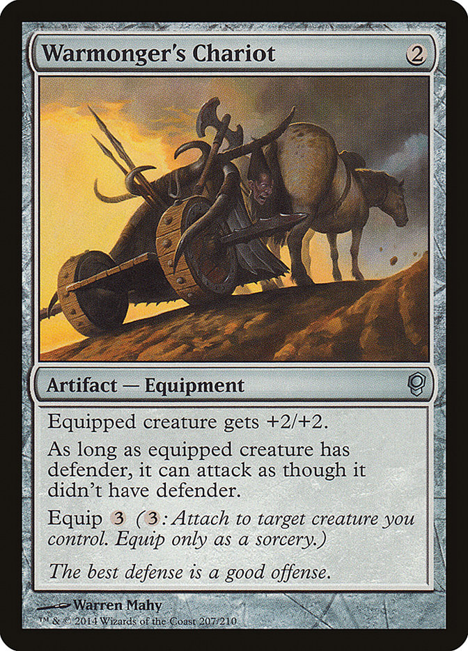 Warmonger's Chariot [Conspiracy] Magic: The Gathering