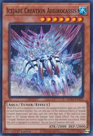 Icejade Creation Aegirocassis [MP23-EN121] Common - Yugioh Cards For Your TCG Needs!