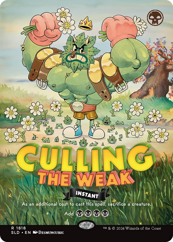 Culling the Weak [Secret Lair Drop Series] Magic: The Gathering