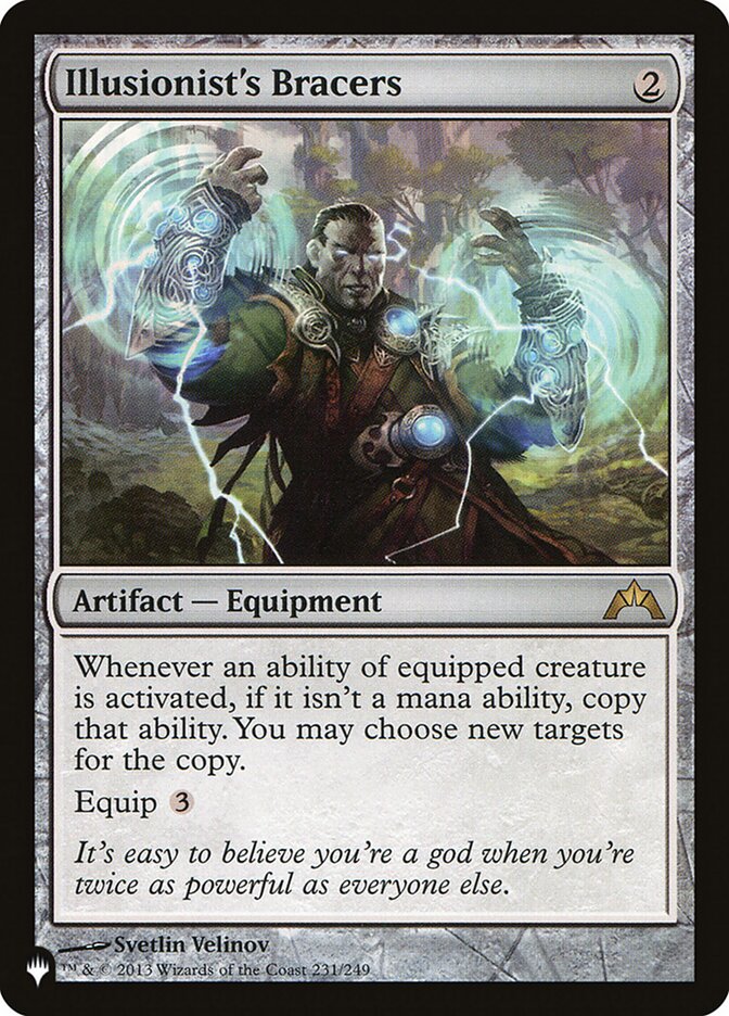Illusionist's Bracers [The List] Magic: The Gathering