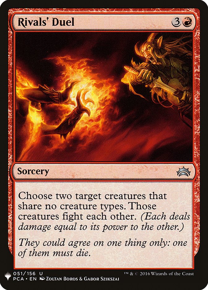 Rivals' Duel [Mystery Booster] Magic: The Gathering