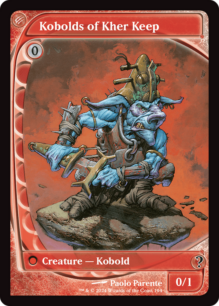 Kobolds of Kher Keep (Future Sight) [Mystery Booster 2] Magic: The Gathering