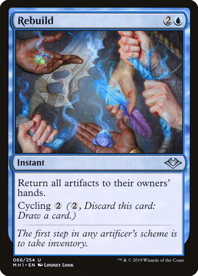 Rebuild [Modern Horizons] Magic: The Gathering