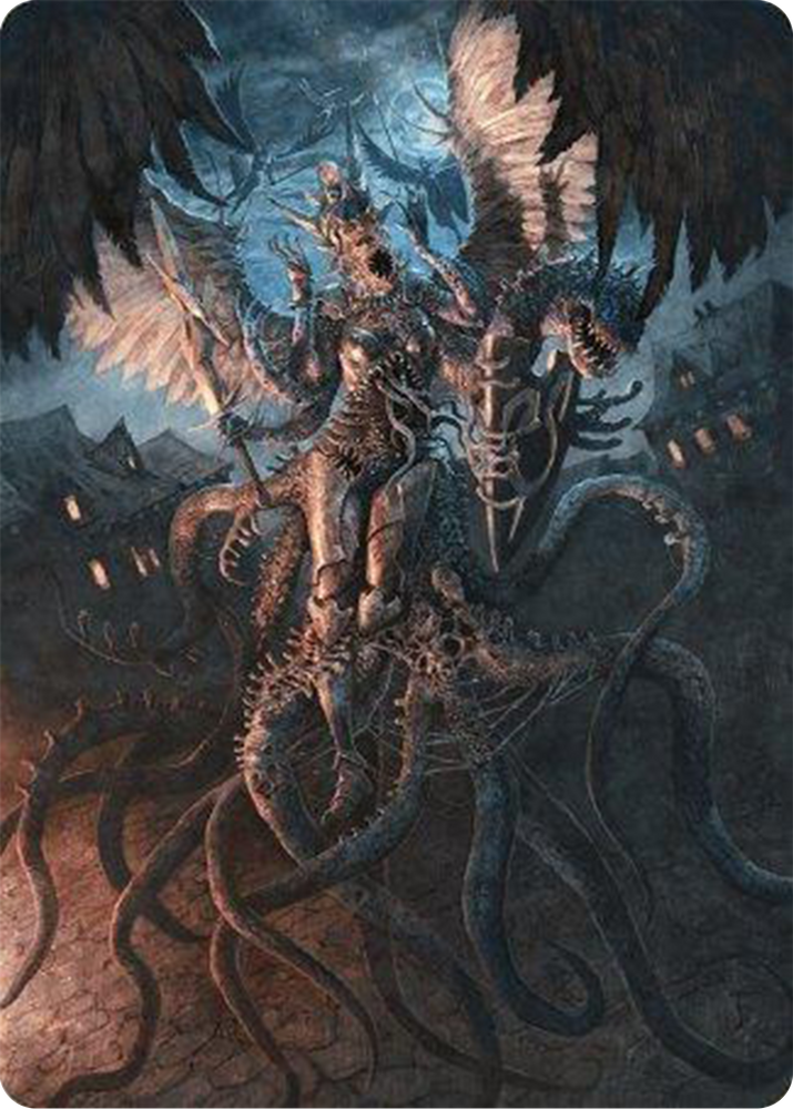 Angelic Aberration Art Card [Modern Horizons 3 Art Series] Magic: The Gathering