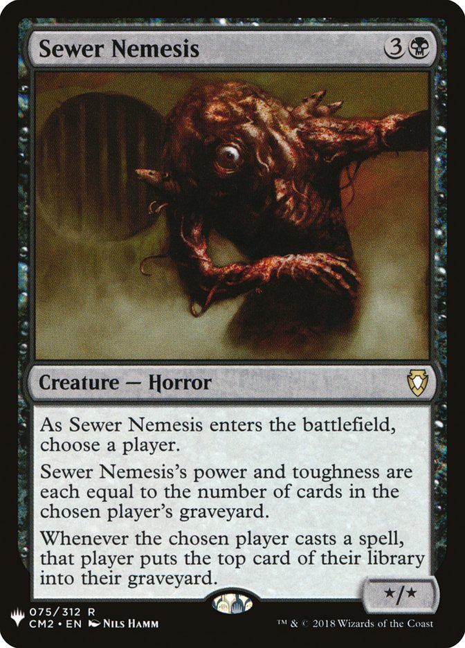 Sewer Nemesis [The List] Magic: The Gathering