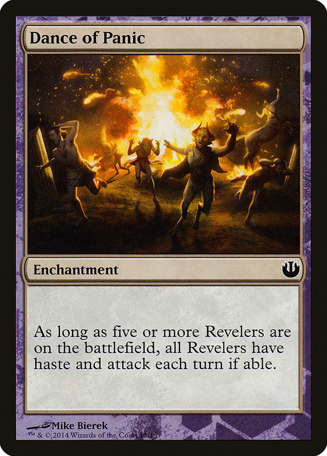 Dance of Panic [Journey into Nyx Defeat a God] Magic: The Gathering