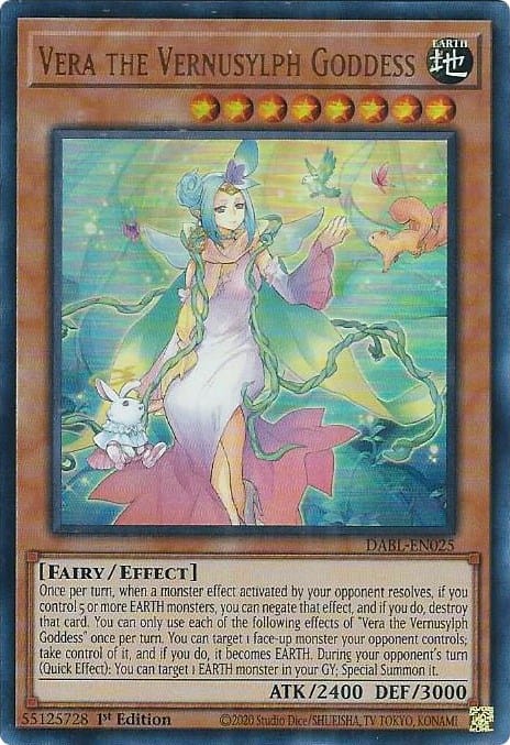 Vera the Vernusylph Goddess [DABL-EN025] Ultra Rare - Yugioh Cards For Your TCG Needs!