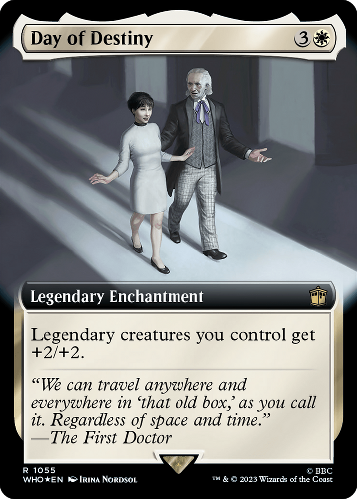 Day of Destiny (Extended Art) (Surge Foil) [Doctor Who] Magic: The Gathering