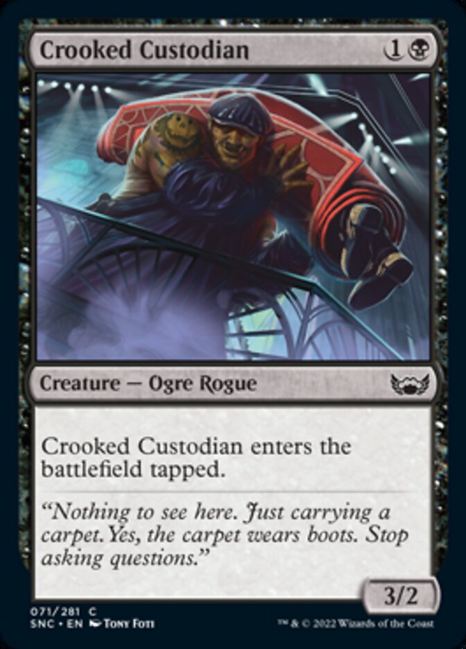 Crooked Custodian [Streets of New Capenna] Magic: The Gathering