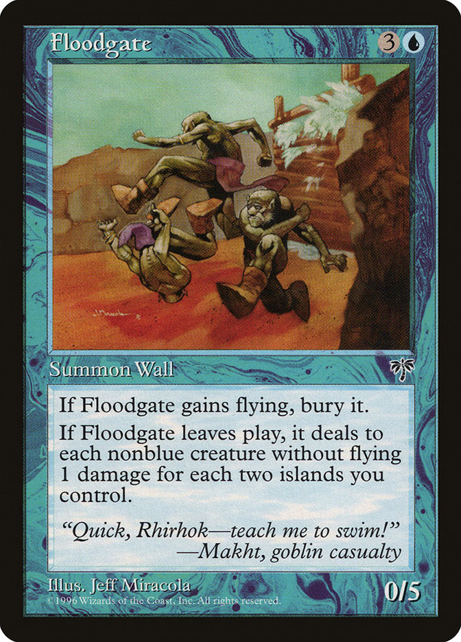Floodgate [Mirage] Magic: The Gathering