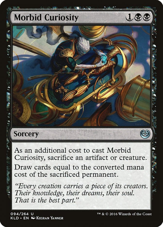 Morbid Curiosity [Kaladesh] Magic: The Gathering
