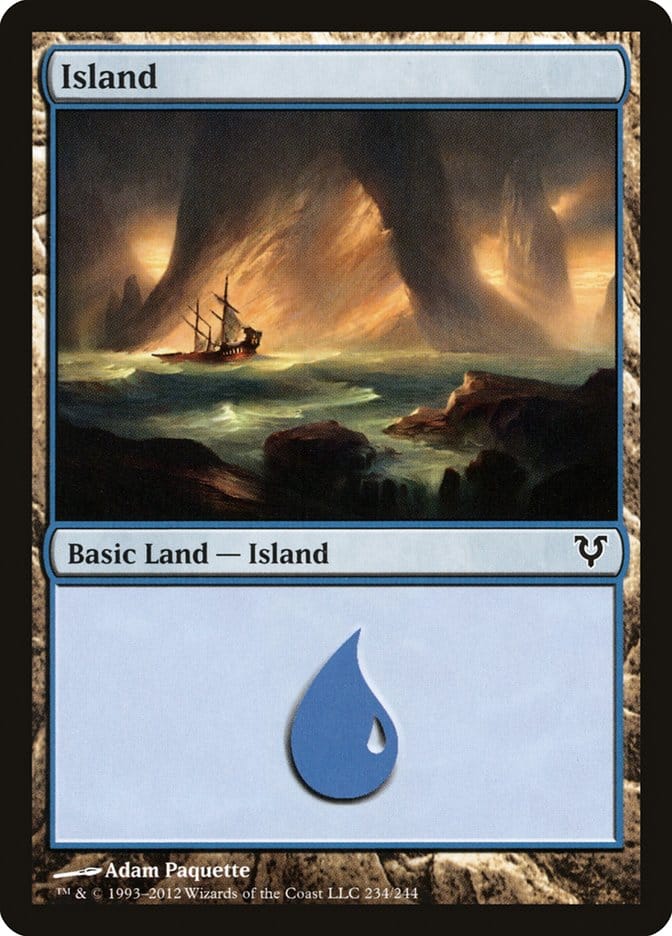 Island (234) [Avacyn Restored] Magic: The Gathering