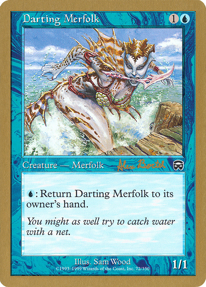 Darting Merfolk (Alex Borteh) [World Championship Decks 2001] Magic: The Gathering