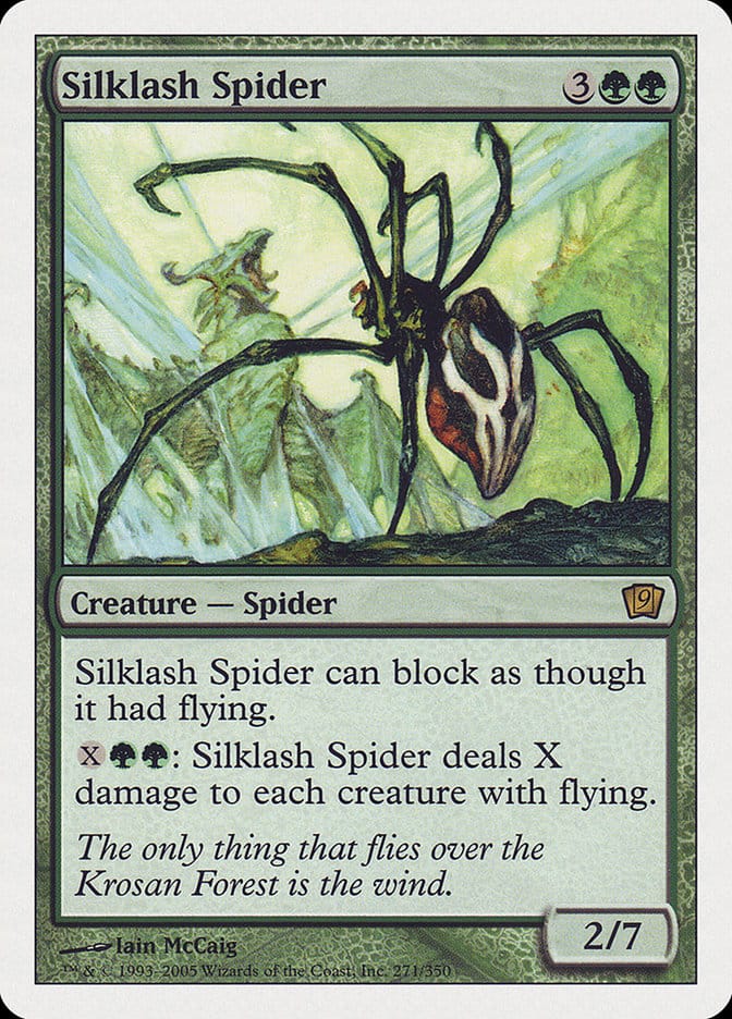 Silklash Spider [Ninth Edition] Magic: The Gathering