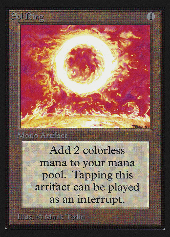 Sol Ring [International Collectors' Edition] Magic: The Gathering