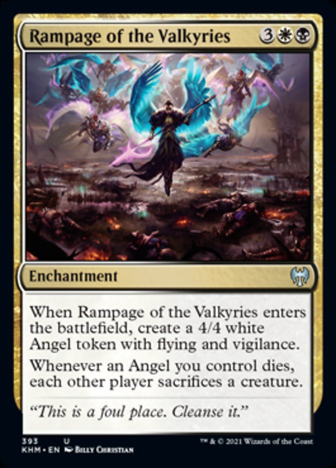 Rampage of the Valkyries [Kaldheim] Magic: The Gathering