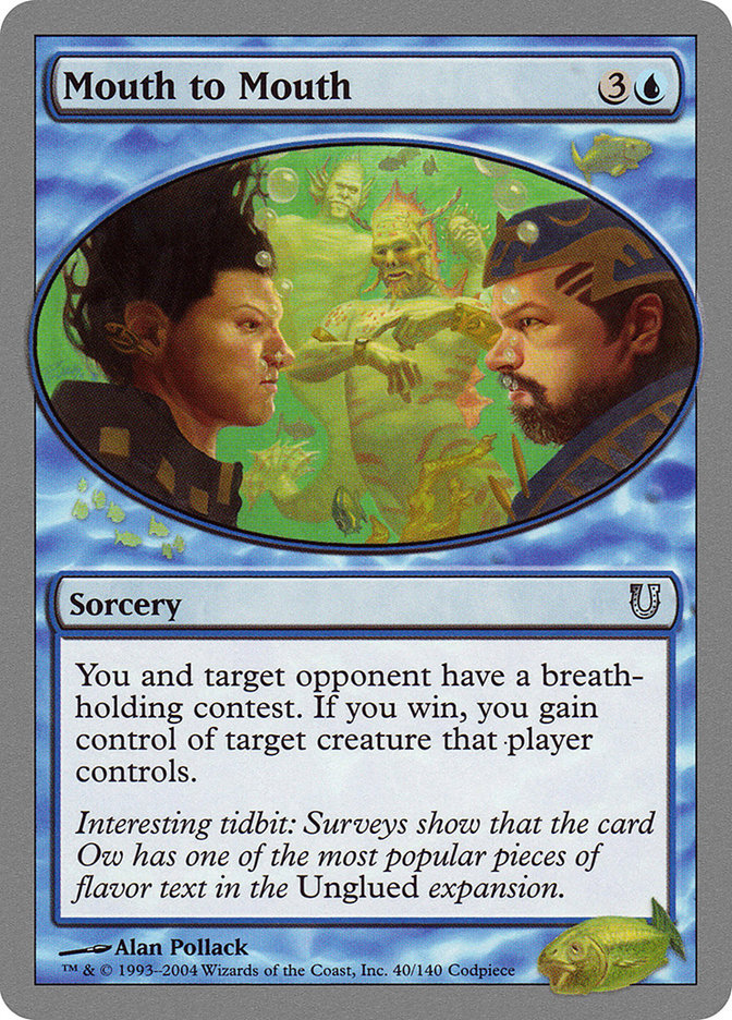 Mouth to Mouth [Unhinged] Magic: The Gathering