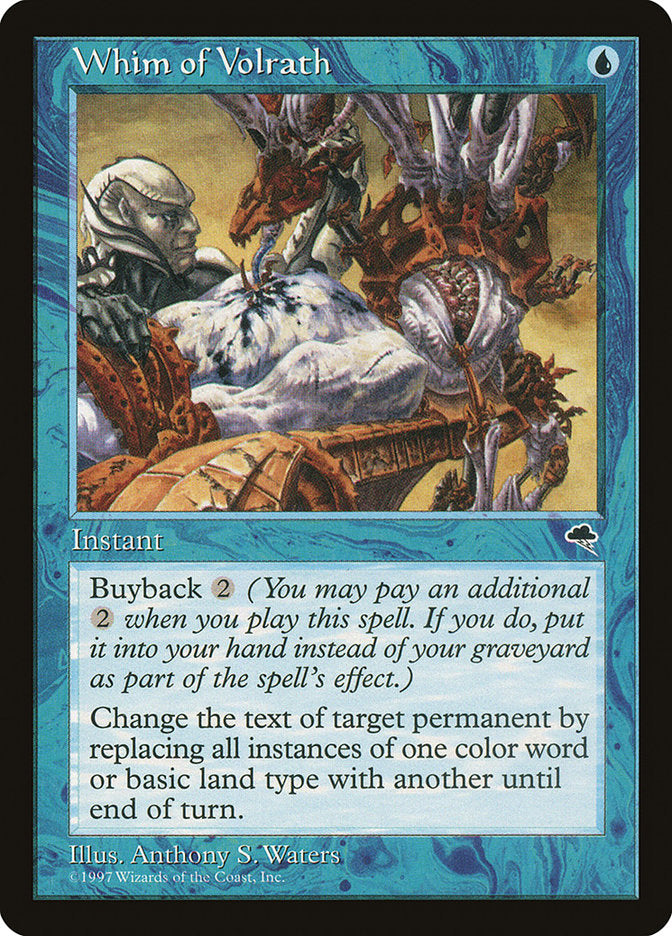 Whim of Volrath [Tempest] Magic: The Gathering
