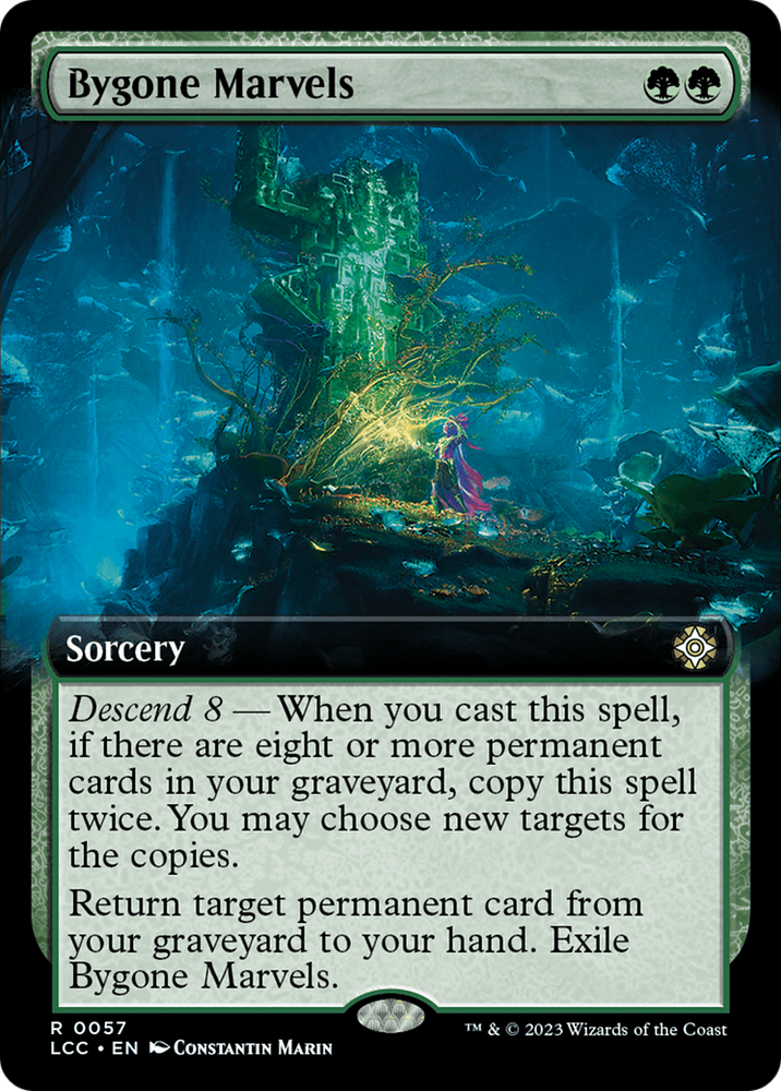 Bygone Marvels (Extended Art) [The Lost Caverns of Ixalan Commander] Magic: The Gathering