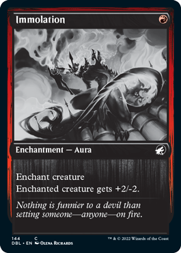 Immolation [Innistrad: Double Feature] Magic: The Gathering