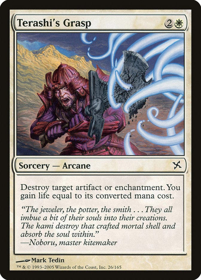 Terashi's Grasp [Betrayers of Kamigawa] Magic: The Gathering