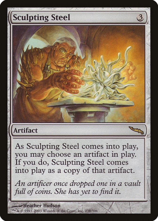 Sculpting Steel [Mirrodin] Magic: The Gathering