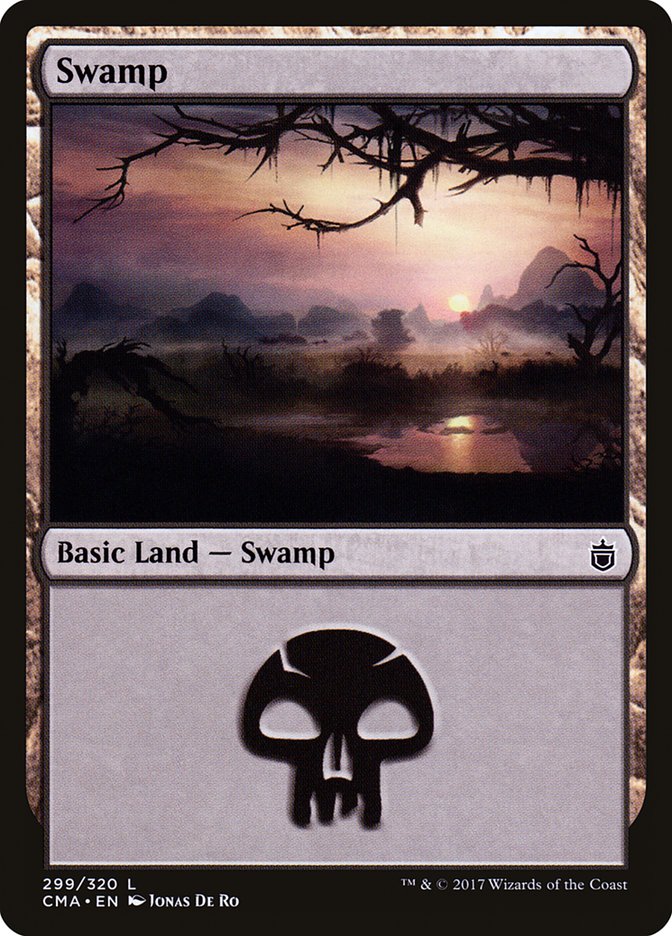 Swamp (299) [Commander Anthology] Magic: The Gathering