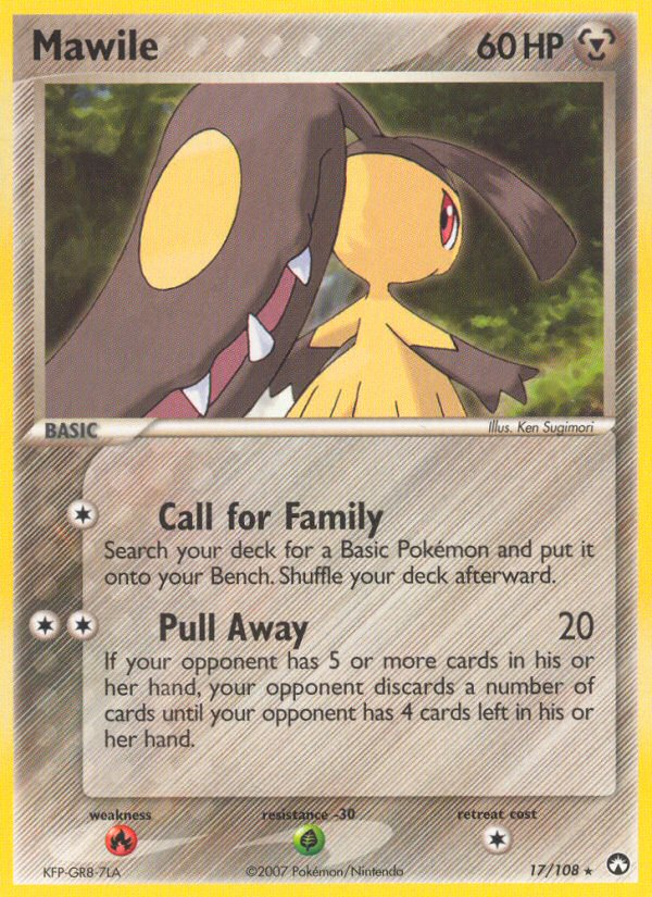 Mawile (17/108) [EX: Power Keepers] Pokémon