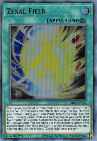 Zexal Field [BROL-EN054] Ultra Rare - Yugioh Cards For Your TCG Needs!