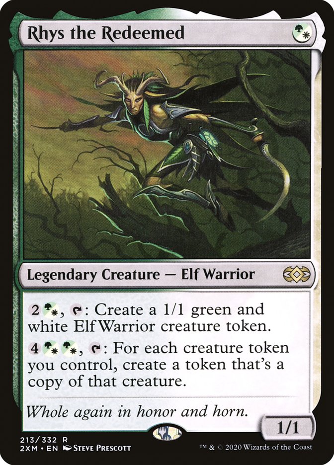 Rhys the Redeemed [Double Masters] Magic: The Gathering