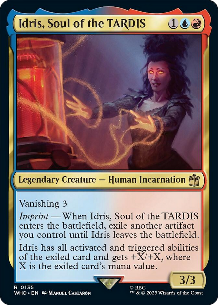 Idris, Soul of the TARDIS [Doctor Who] Magic: The Gathering