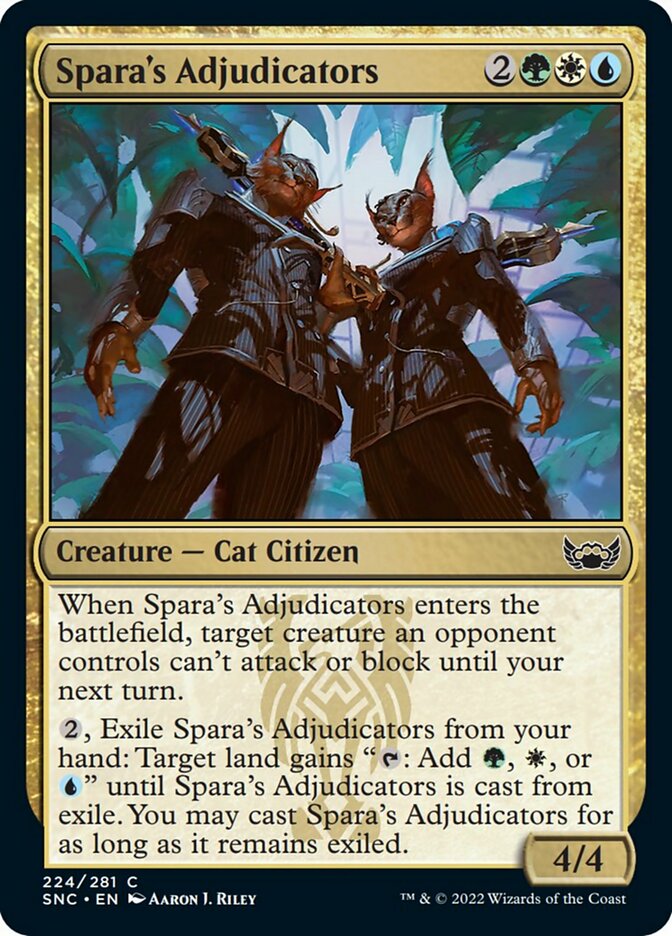 Spara's Adjudicators [Streets of New Capenna] Magic: The Gathering