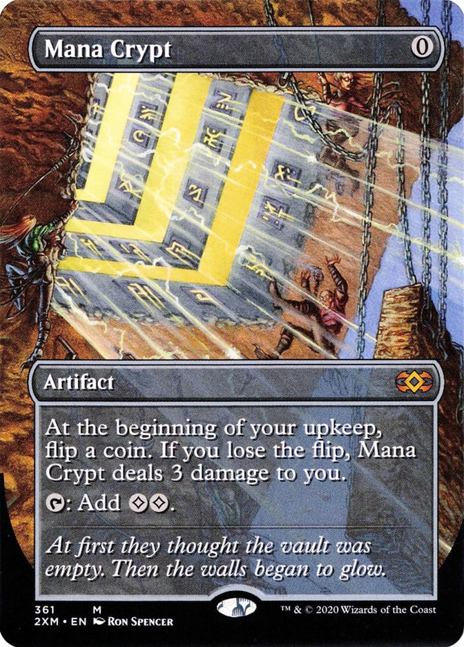 Mana Crypt (Toppers) [Double Masters] Magic: The Gathering