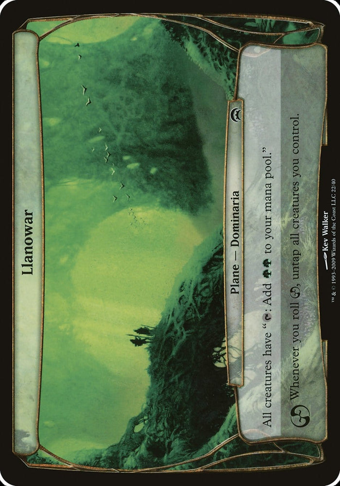 Llanowar (Planes) [Planechase Planes] Magic: The Gathering