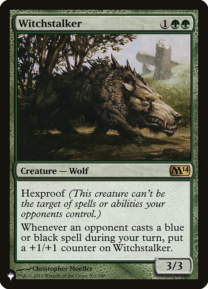 Witchstalker [The List] Magic: The Gathering