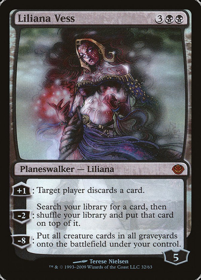 Liliana Vess [Duel Decks: Garruk vs. Liliana] Magic: The Gathering