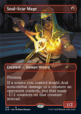Soul-Scar Mage (Borderless) [Secret Lair Drop Series] Magic: The Gathering