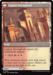 Legion Leadership // Legion Stronghold [Modern Horizons 3] Magic: The Gathering