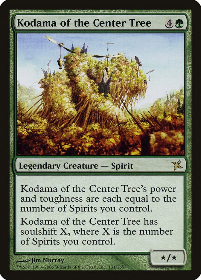 Kodama of the Center Tree [Betrayers of Kamigawa] Magic: The Gathering