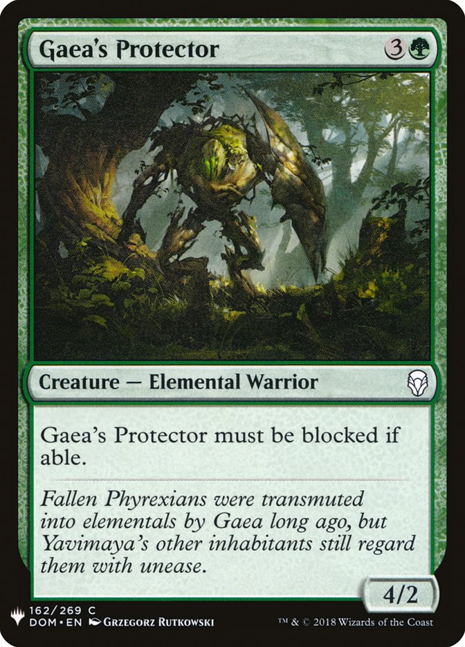 Gaea's Protector [Mystery Booster] Magic: The Gathering