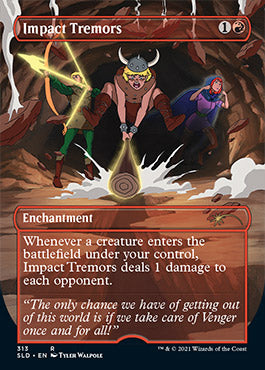 Impact Tremors (Borderless) [Secret Lair Drop Series] Magic: The Gathering